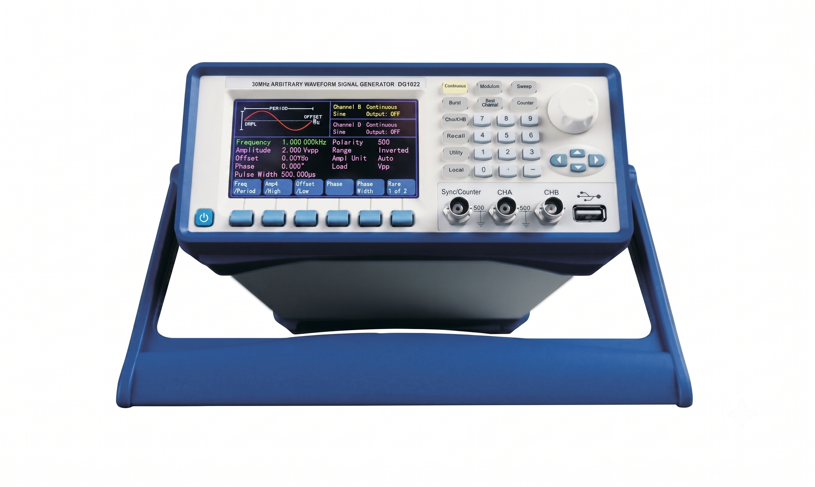 AWG30D 30MHz Arbitrary Waveform Signal Generator